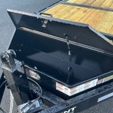 2026 Belmont SSTD22-14K Gravity Tilt Skid Steer/Equipment Trailer (SKU-00611)