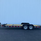 2026 Belmont SSTD22-14K Gravity Tilt Skid Steer/Equipment Trailer (SKU-00611)