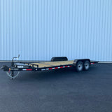 2026 Belmont SSTD22-14K Gravity Tilt Skid Steer/Equipment Trailer (SKU-00611)