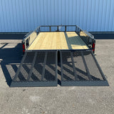 2026 Belmont LT612TT-7K Tube Top Landscape Trailer (SKU-00666)