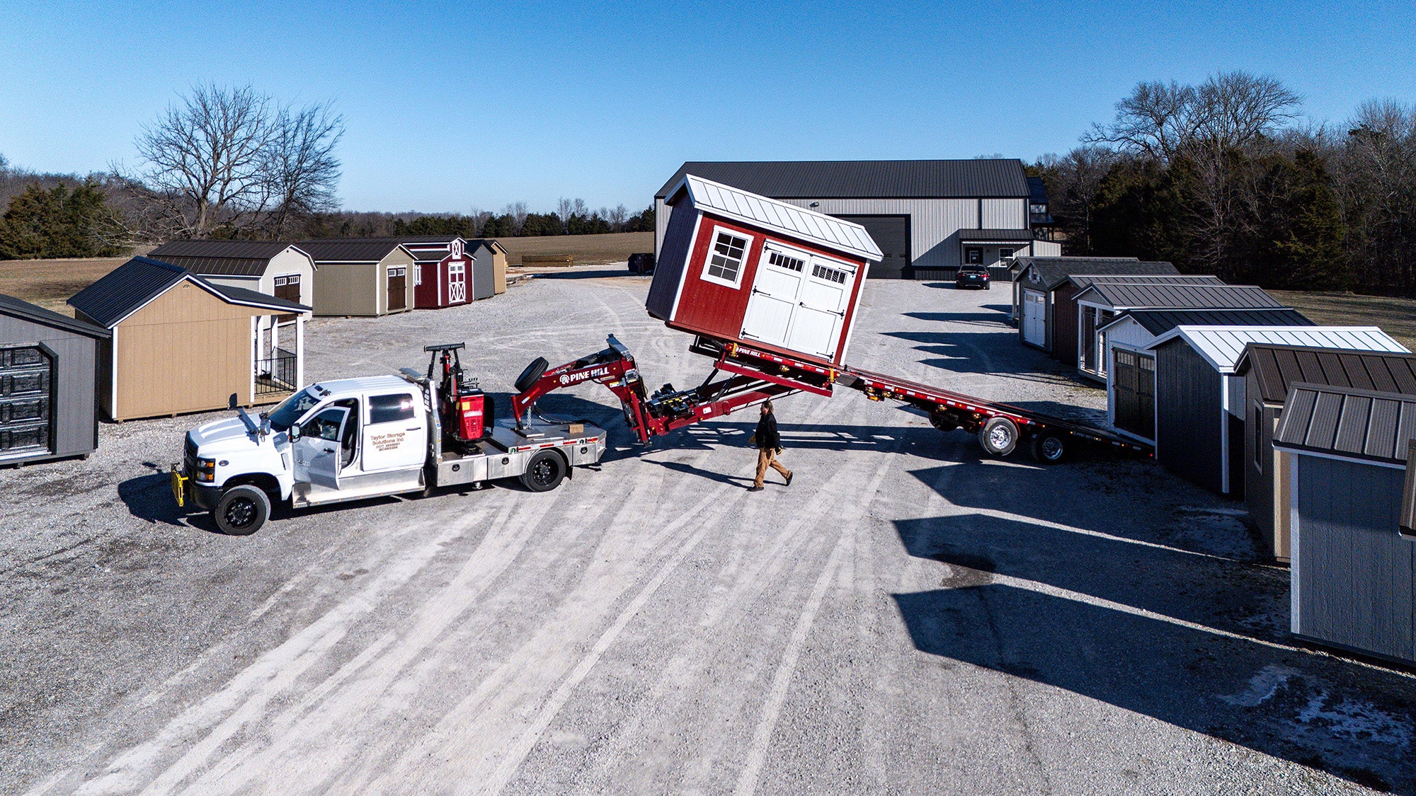 Work in motion — one trailer, one job, one day at a time.