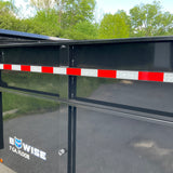 2025 BWise DU16-17 Low Pro DU 15.4K/17.6K/ Ultimate Dump Trailer (SKU-00447)