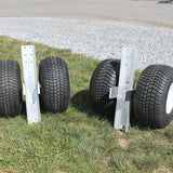 ALUMINUM 4x4 DOLLY WHEELS (SET)