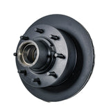 Rotor y cubo de freno de disco ranurado para eje Dexter 7K con perno de 1/2"