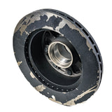 Rotor y cubo de freno de disco ranurado para eje Dexter 7K con perno de 9/16"