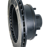 Rotor y cubo de freno de disco ranurado para eje Dexter 7K con perno de 9/16"