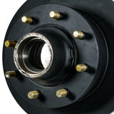Rotor y cubo de freno de disco ranurado para eje Dexter 7K con perno de 9/16"