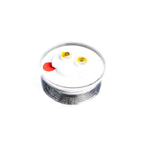 2" Red Side Marker Light-Clear