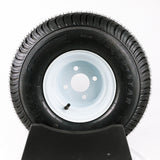 Neumático y rueda de repuesto para plataforma rodante de cobertizo 215/60-8 (18,5 x 8,5-8)