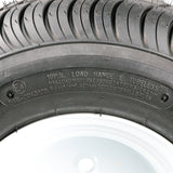 205/65-10 (20.5x8-10) Sideway Replacement Tire and Wheel with Load Range E