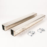 Juego de espaciadores de aluminio de 4" x 4"