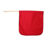 24" x 24" Red Cotton Safety Flag