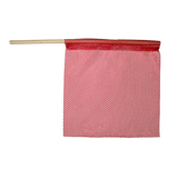 24" x 24" Red Vinyl Jersey Safety Flag
