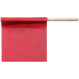 18" x 18" Red Mesh Safety Flag
