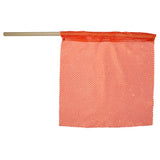 18" x 18" Florescent Orange Jersey Safety Flag