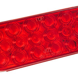 6" Oval Red Stop/Tail/Turn Light with 20 LED