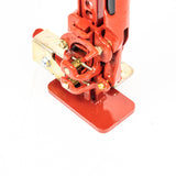 Gato de manitas con placa inferior de alta resistencia, ruedas dobles de 5" con base giratoria y pie lateral