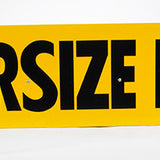 18" x 84" Wooden Oversize Load Sign with Lights
