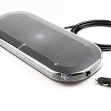 257-00006-16" Portable Strobe Light; Amber w/Clear Lens