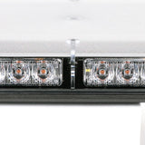 16" Strobe Light; Amber w/Clear Lens