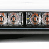 9" Strobe Light; Amber w/Clear Lens