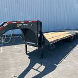 2026 Belmont GXD32 Dual Wheel Gooseneck Deckover HD 24K Hydraulic Dovetail (SKU-00895)