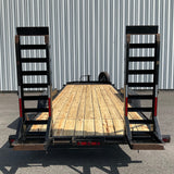 2025 Appalachian 22ft Special-Skid Steer Style Wood Floor Equipment Trailer (SKU-01066)