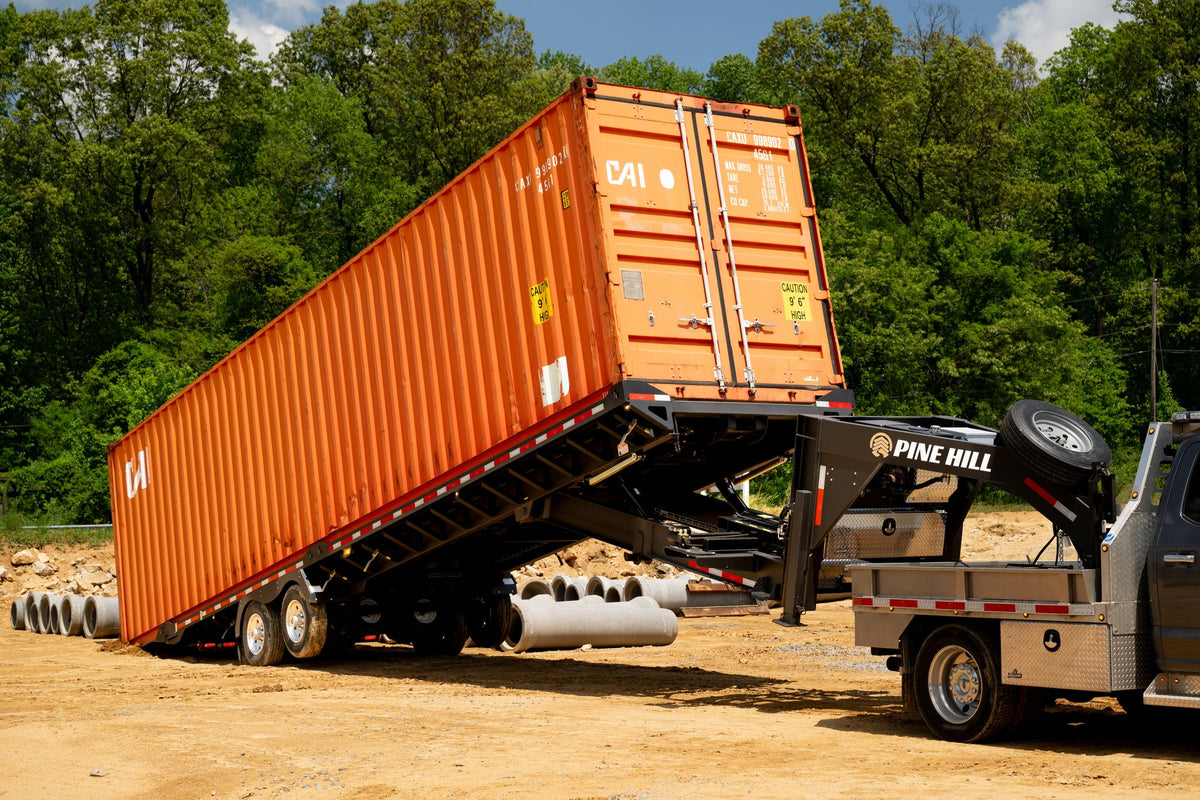 Southern Container Trailer Custom Container Trailers – Pine Hill Trailers