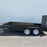 2026 Belmont LT614SS-7k Solid Side Landscape Trailer (SKU-00957)