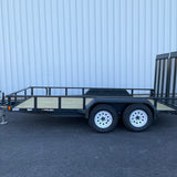 2026 Belmont LT614TT-7K Tube Top Landscape Trailer (SKU-00660)