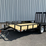 2026 Belmont LT614TT-7K Tube Top Landscape Trailer (SKU-00982)