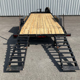 2025 Appalachian 22ft Special-Skid Steer Style Wood Floor Equipment Trailer (SKU-01066)