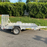 2025 Aluma 7710H-S-TG 7712H Utility Trailer (9758)