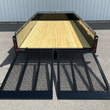 2026 Belmont LT614SS-7k Solid Side Landscape Trailer (SKU-00957)