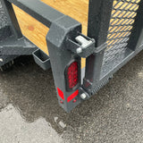 2026 Belmont LT612TT-7K Tube Top Landscape Trailer (SKU-00851)