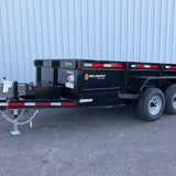 2026 Belmont DTL7212-10K Low Profile Dump Trailer (7200) (SKU-00741)