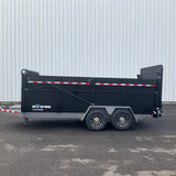 2026 BWise DU16-15 Low Pro DU 15.4K/17.6K/ Ultimate Dump Trailer (SKU-00601)