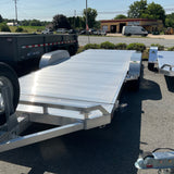 2025 Aluma 8220H-TILT-TA-EL-RTD Utility Trailer (9378)