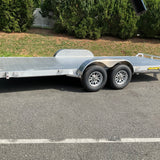 2024 Aluma 8218TILT-TA-EL-RTD 8200 Tilt Tandem Axle Trailer (9729)