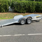 2024 Aluma 8218TILT-TA-EL-RTD 8200 Tilt Tandem Axle Trailer (9729)