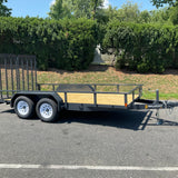 2024 Belmont LT614TT-7K Tube Top Landscape Trailer (10407)