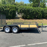 2024 Belmont LT614TT-7K Tube Top Landscape Trailer (10407)