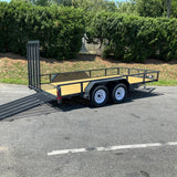 2024 Belmont LT614TT-7K Tube Top Landscape Trailer (10407)