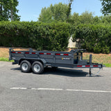 2024 Belmont DTX8114-14K Low Profile Dump HD Trailer (10307)