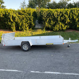 2025 Aluma 8114S-R-BT-SR 8112-8114-8115-SR Utility Trailer (9751)