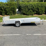 2025 Aluma 8114S-R-BT-SR 8112-8114-8115-SR Utility Trailer (9750)