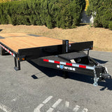 2025 BWise THD24-15 Deckover 15.4K/17.6K THD Full Deck & THDS Split Deck Trailer (SKU-00102)