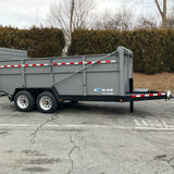 2025 BWise DU16-17 Low Pro DU 15.4K/17.6K/ Ultimate Dump Trailer (SKU-00308)