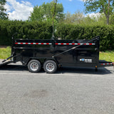 2025 BWise DU16-17 Low Pro DU 15.4K/17.6K/ Ultimate Dump Trailer (SKU-00447)