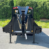 2025 Belmont GXD32 Dual Wheel Gooseneck Deckover HD 24K Hydraulic Dovetail (SKU-00454)